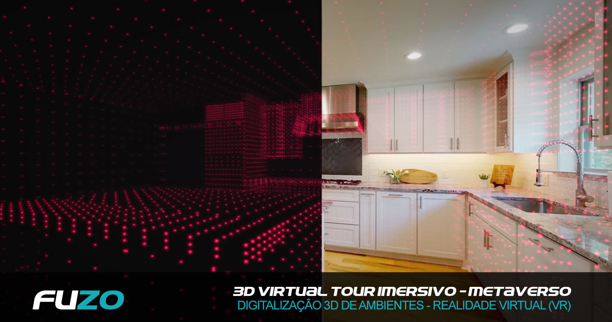 3D Tour Virtual - Digitalização de Ambientes - Realidade Virtual