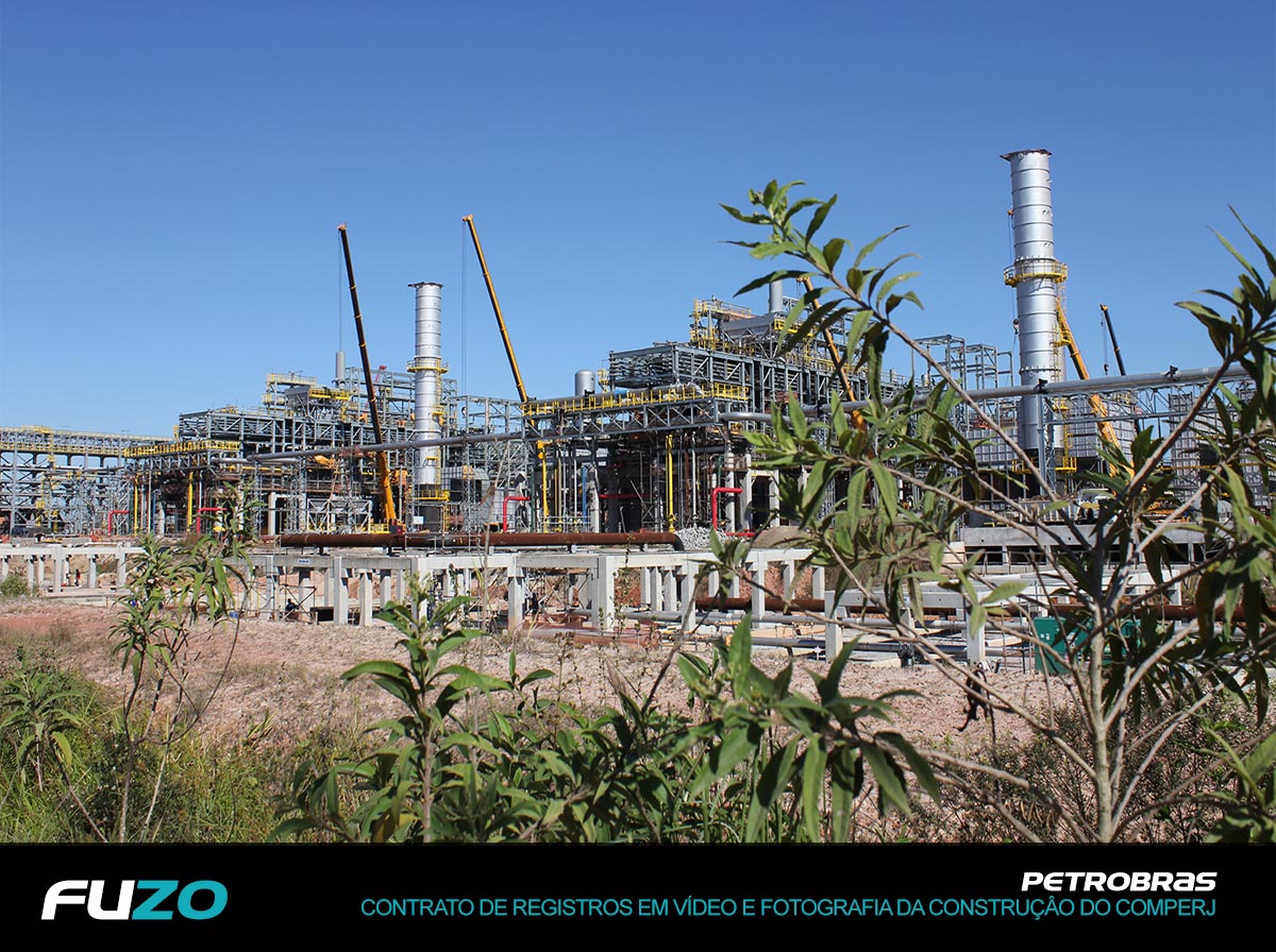 Petrobras Comperj Contrato registro construção e montagem do complexo petroquímico do rio de janeiro comperj Registros em Vídeo e Fotografia